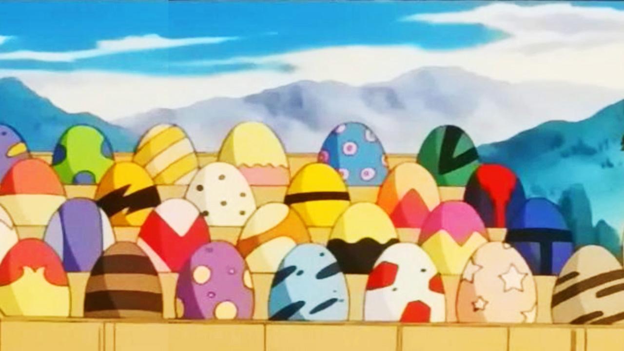 Im Anime zeigt schon die Eierschale, welches Pokémon schlüpfen wird. Allerdings sieht in den Spielen jedes Ei gleich aus. 
Es sind also im wahrsten Sinne des Wortes Überraschungseier für alle, die sich an einem Egglocke versuchen.