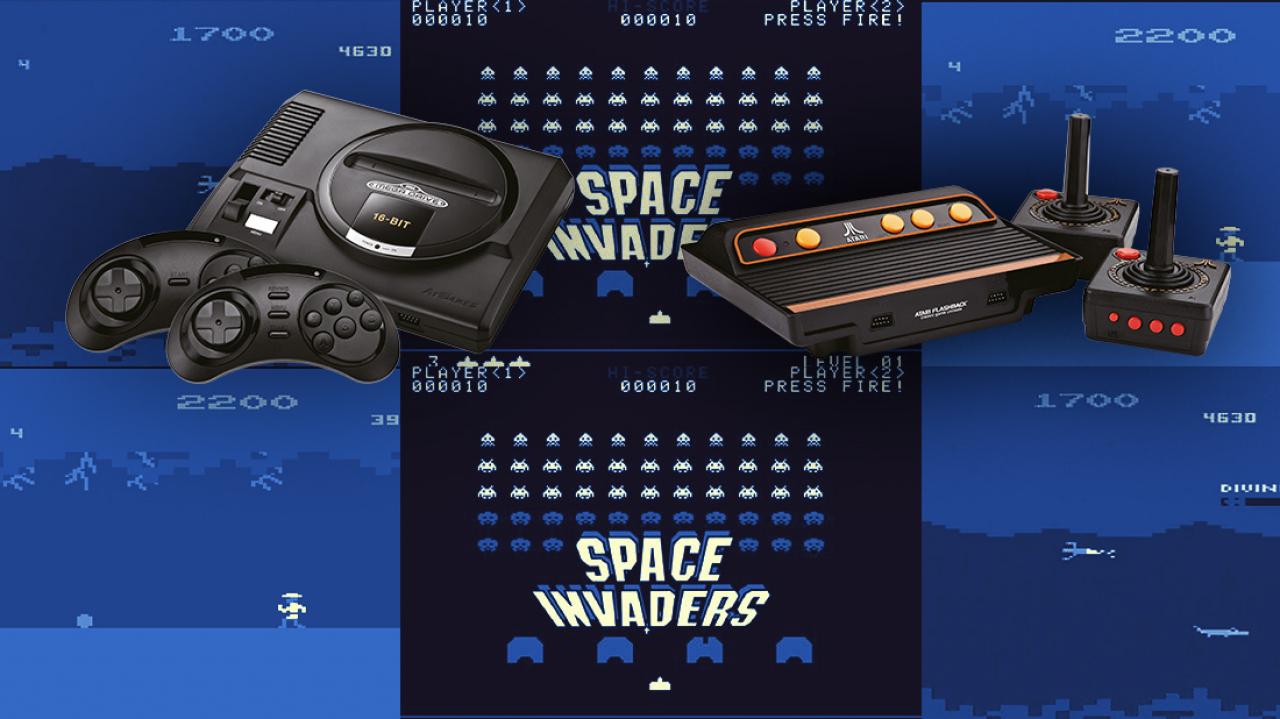 [06/12/2018] Die Retrokonsolen Atari Flashback 9 Gold HD und Sega Mega Drive Flashback HD