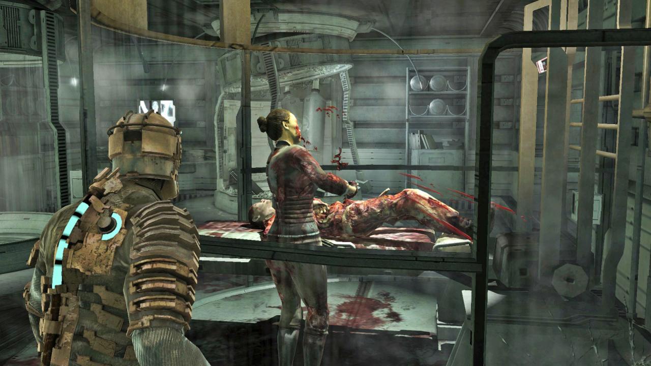 [17/12/2018] Guten Appetit: Dead Space verzichtet auf klassische Zwischensequenzen und setzt stattdessen – ähnlich wie seinerzeit Half-Life – auf geskriptete Ereignisse.