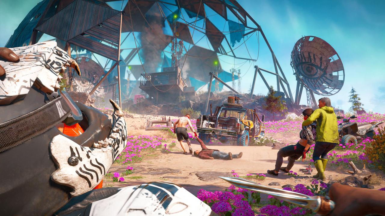 Selten sah die Postapokalypse so hübsch und farbenfroh aus wie in Far Cry New Dawn.