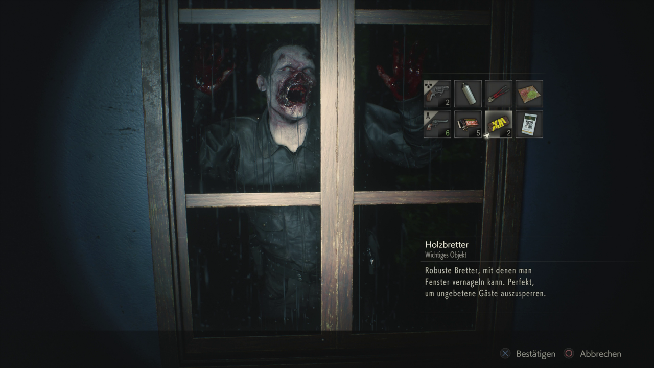 [22/01/2019] Zombies öffnen nicht nur Türen, sondern klettern auch durch kaputte Fenster. Sammelt deshalb besser Bretter und verbarrikadiert euch.