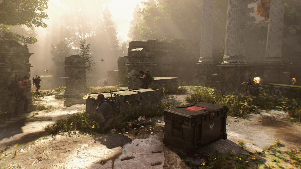 [17/01/2019] Reine PvP-Modi sind von Anfang an dabei. Hier liefern wir uns auf der schön verwinkelten Karte Capitol Ruins heftige Gefechte mit anderem Fireteams – zahlreiche Deckungsmöglichkeiten inklusive. (1)