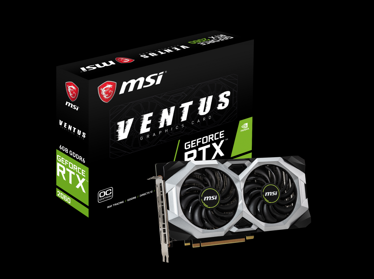 [15/01/2019] MSI GeForce RTX 2060 Ventus 6G OC