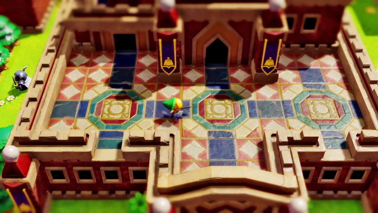 In Richards Schloss ist es unsere Aufgabe, fünf goldene Blätter für den royalen Besitzer zu finden, um den Schlüssel zum dritten Tempel, Teufelsvilla, zu erhalten.