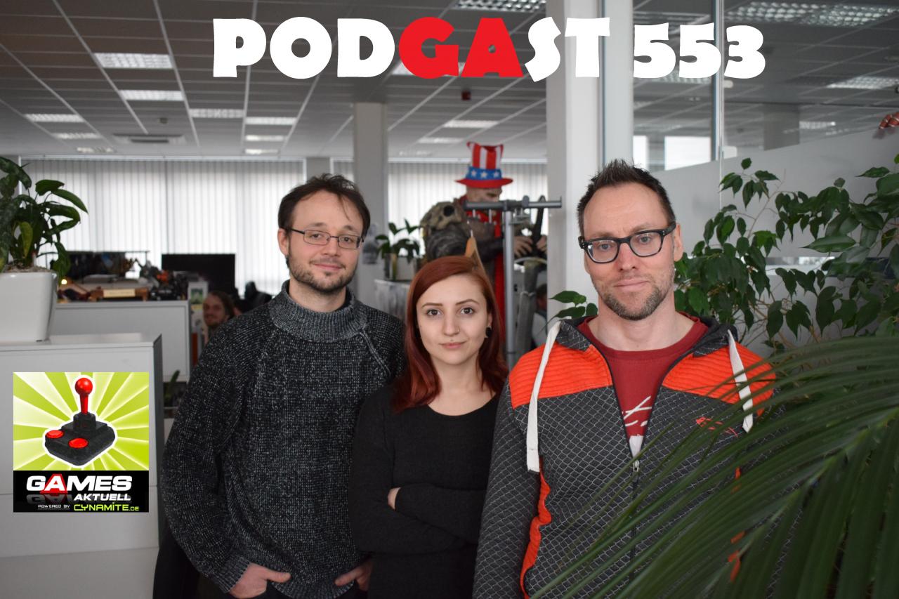 [07/03/2019] Games Aktuell Podcast 553: Lukas, Paula, Andy