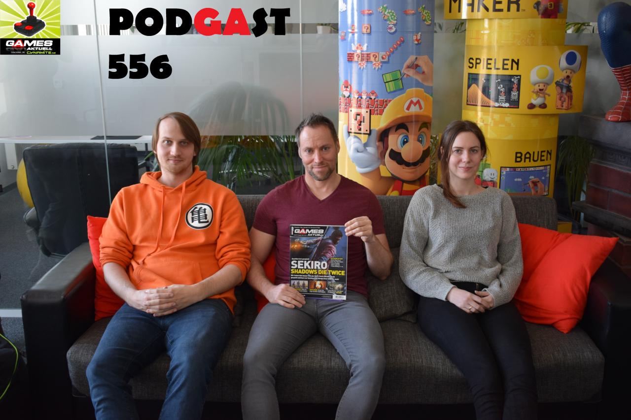 [29/03/2019] Games Aktuell Podcast 556: Thomas, Andy, Katha