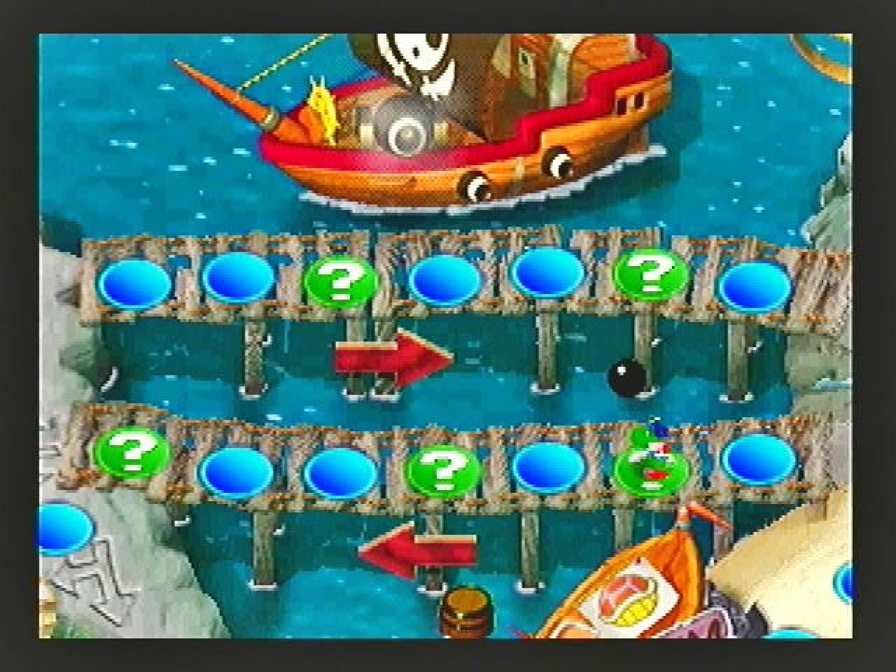 [08/03/2019] In Mario Party 2 tragen die Helden je nach Spielbrett andere Kleidung. Die Ausnahme ist Bowser Land, wo jeder Charakter aussieht wie immer.