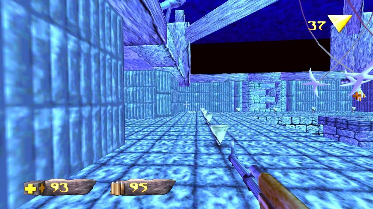 [08/04/2019] Im Spiel tauchen immer wieder blaue Portale auf, die zu Bonus-Räumen führen. Geschickte Krieger nutzen diese Mini-Levels taktisch clever zum richtigen Zeitpunkt. (1)