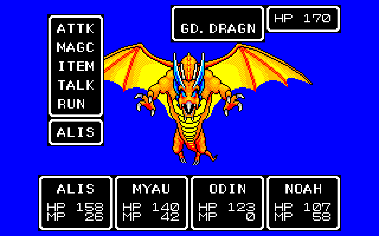 [25/04/2019] 2. Phantasy StarRelease: 1987Entwickler/Publisher: Sega Sonic Team / Sega