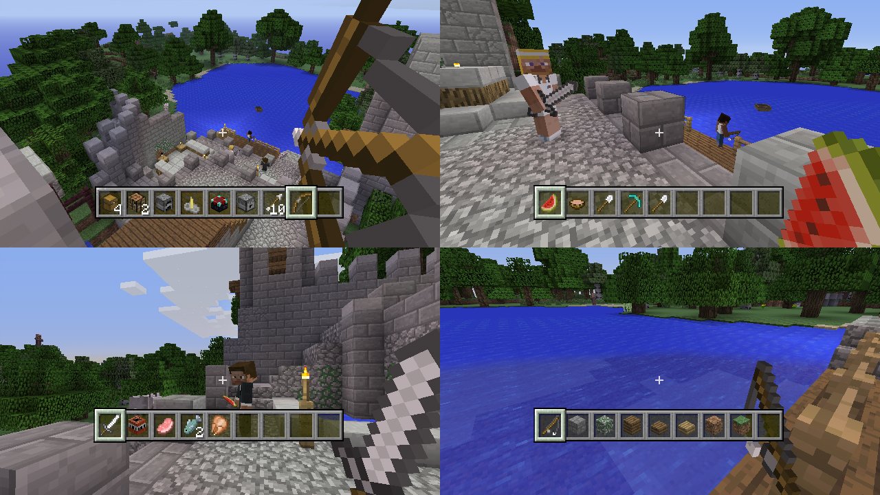 [24/05/2019] Zu viert baut man weniger allein: Die Konsolen-Editionen haben einen Vier-Spieler-Splitscreen-Modus an Bord. Dieser schränkt zwar die Übersicht ein, sorgt aber für gute Laune vor dem Fernseher.
