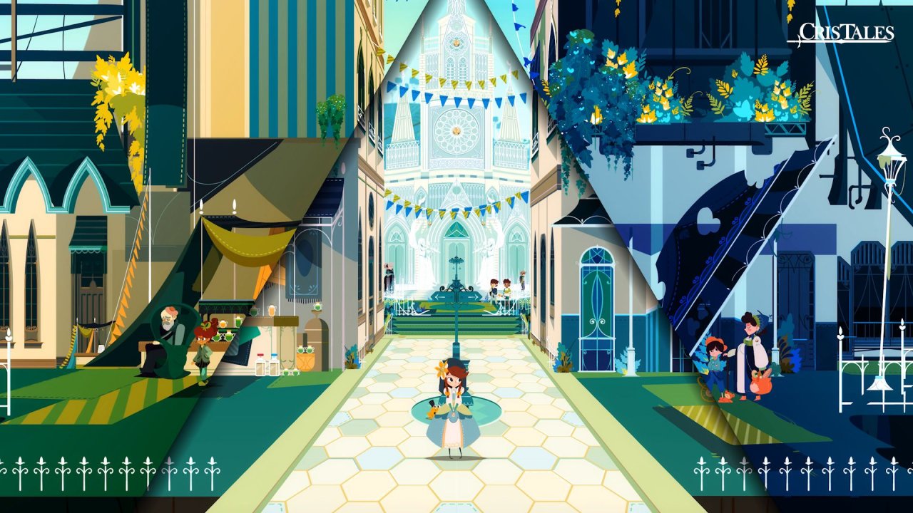 Gameplay-Szenen aus dem Indie-RPG Cris Tales