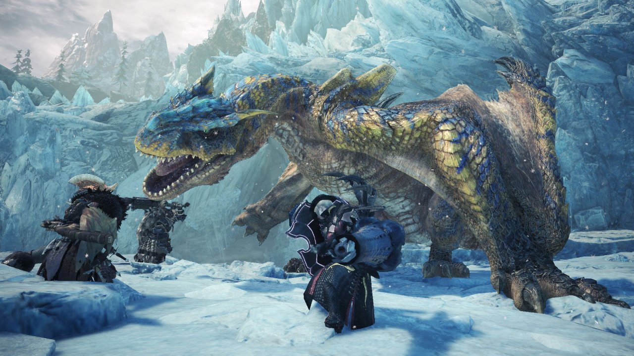 [13/06/2019] Tigrex ist ein alter Bekannter, der Jäger in Iceborne auf Trab halten wird.