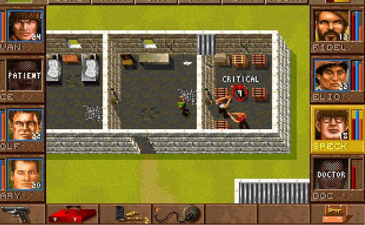[04/07/2019] Kritische Treffer richteten den meisten Schaden an. Gerade das erste Jagged Alliance litt jedoch noch unter der teils sehr wechselhaften Zielgenauigkeit der Soldaten.