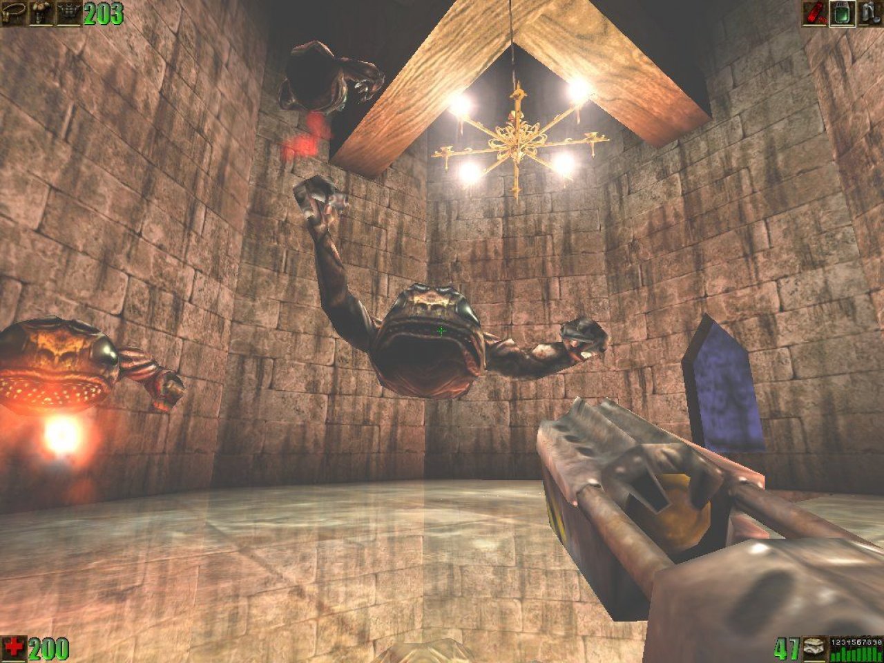 [13/07/2019] Die erste Version der Unreal Engine stellte neben dynamischen Lichteffekten auch transparente und spiegelnde Oberflächen dar. Solche Funktionen waren 1998 bahnbrechend und brachten die damalige Hardware an ihre Grenzen.