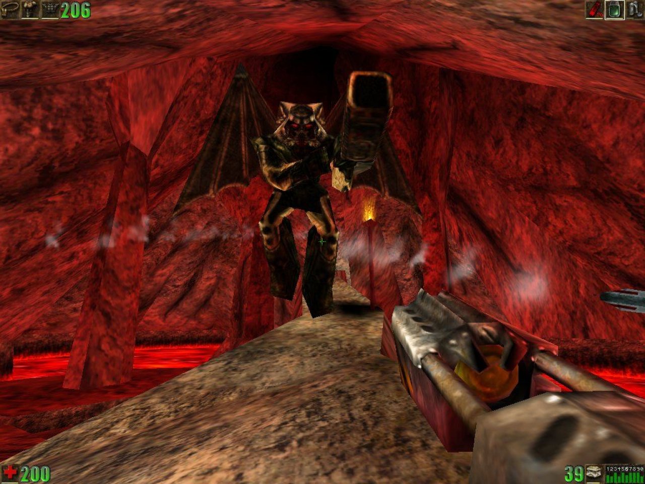 [13/07/2019] Der Skaarj Warlord war einer der Bosse von Unreal und des 1999 veröffentlichten Unreal Mission Pack: Return to Na Pali. Das Monstrum konnte fliegen und griff uns obendrein per Raketenwerfer an.
