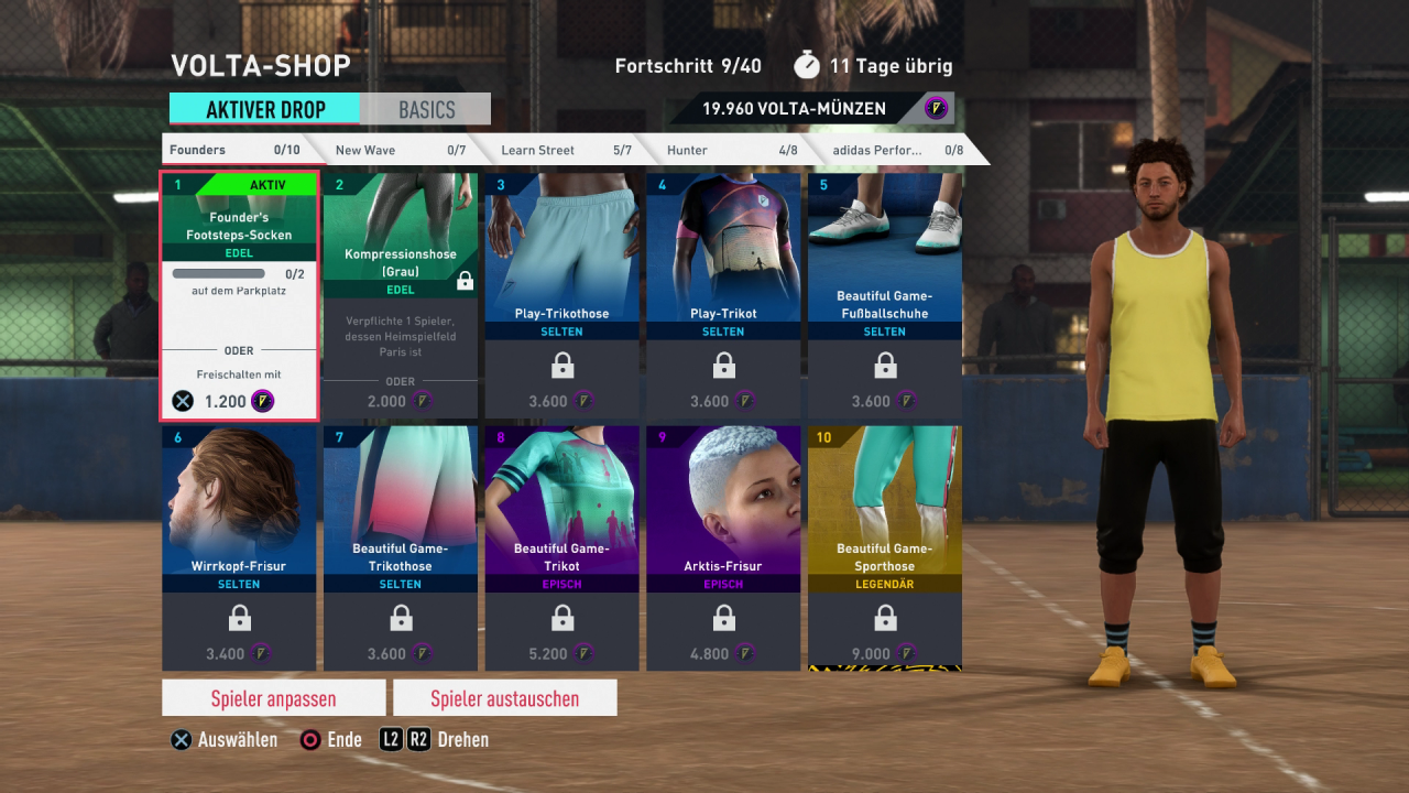 Der Volta-Shop wird regelmäßig mit neuen Items befüllt. So wird es Fashionistas nie langweilig.