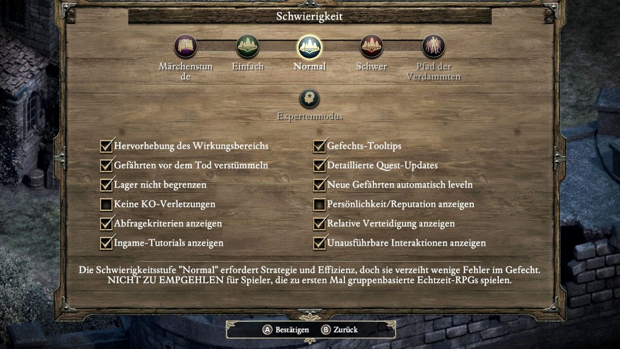 [06/09/2019] Ob Hardcore-Erlebnis für Profis oder Märchenstunde für RPG-Einsteiger: Pillars of Eternity lässt sich an die eigenen Bedürfnisse anpassen.