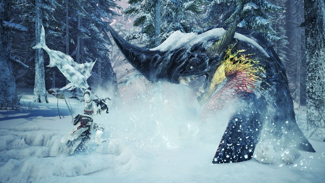 [20/09/2019] Das „Frozen Speartuna“-Großschwert sieht aus wie ein gefrorener Thunfisch. Um es zu ergattern, müsst ihr eine Quest meistern und zwei Beotodus zu Fall bringen.