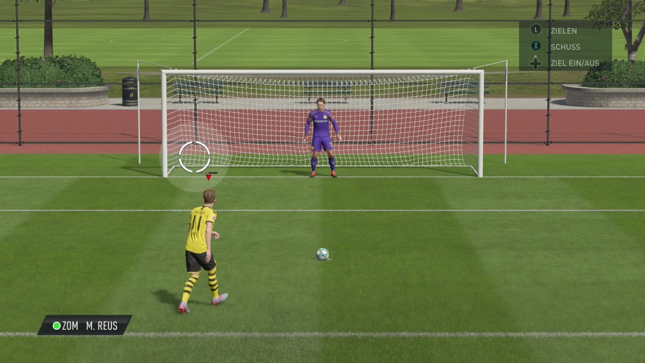 [04/10/2019] Beim 11m in FIFA 20 trainiert ihr am besten in der Arena oder den Skill-Spielen.