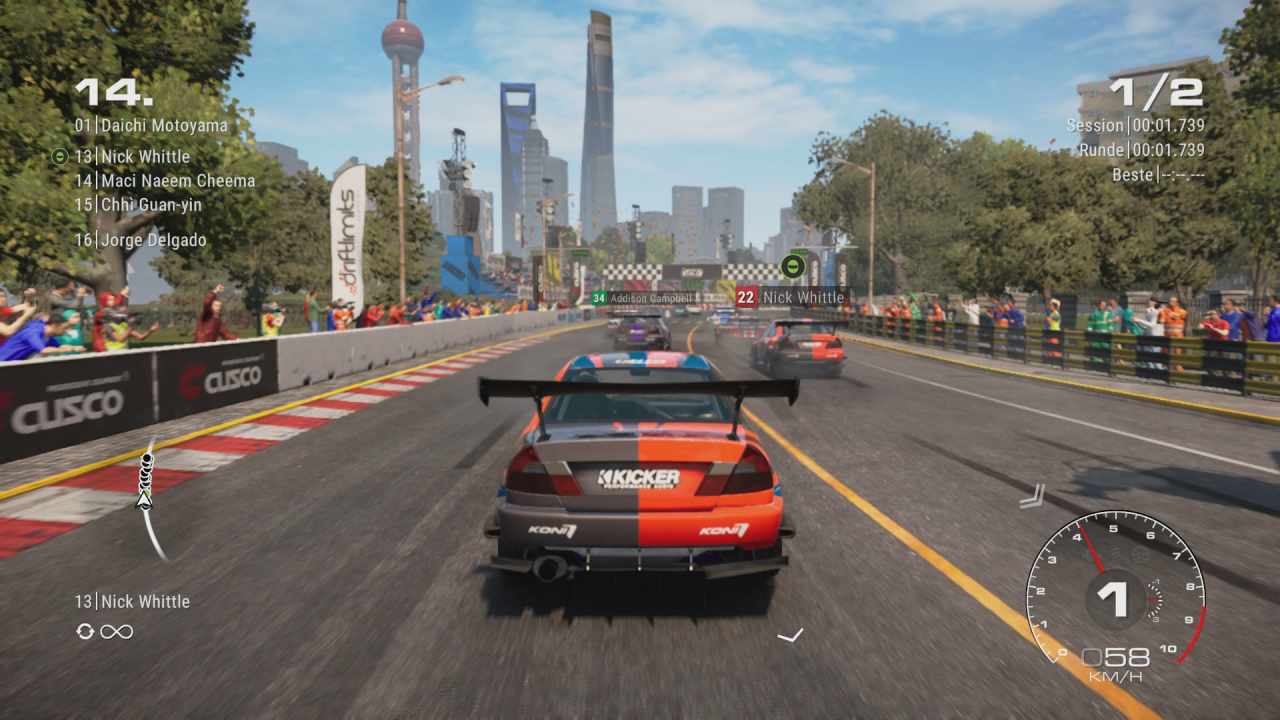 [10/10/2019] Test zu GRID: Racer mit wenig Umfang, doch toller Rennsport-Action.