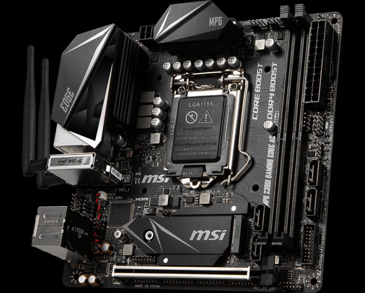 [18/10/2019] MSI MPG Z390I Gaming Edge