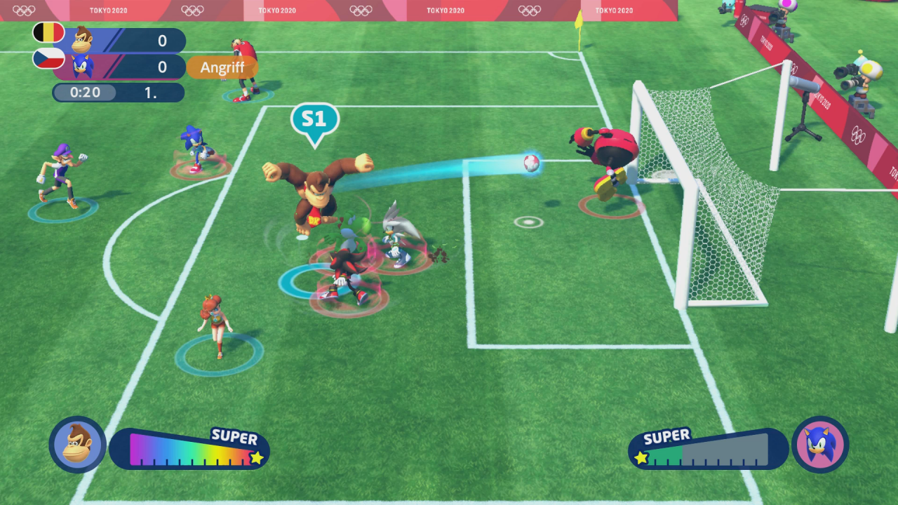 [31/10/2019] Auch Fußball hat es ins Spiel geschafft. Die Bolzereien sind nicht sonderlich komplex, machen aber Laune. &nbsp;