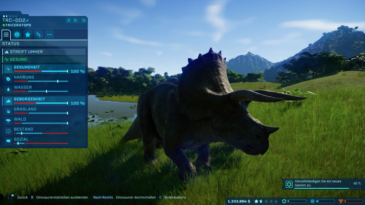 [18/10/2019] Jurassic World Evolution glänzt auf der einen Seite als solider Themenpark-Manager, besitzt aber auch Elemente einer Lebenssimulation und lässt uns mit dem Erbgut der Urzeit-Echsen herumspielen.