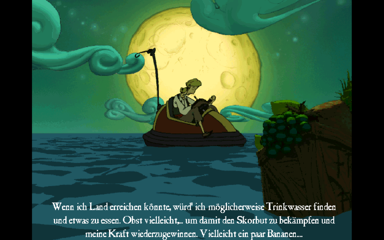 [18/10/2019] Schon das Intro deutet an, was uns in The Curse of Monkey Island erwartet: Teils zwerchfellerschütternder Humor und wahnwitzige Dialoge im Überfluss. Im Spielverlauf gibt es noch weitere coole 3D-Zwischensequenzen zu sehen. &nbsp;