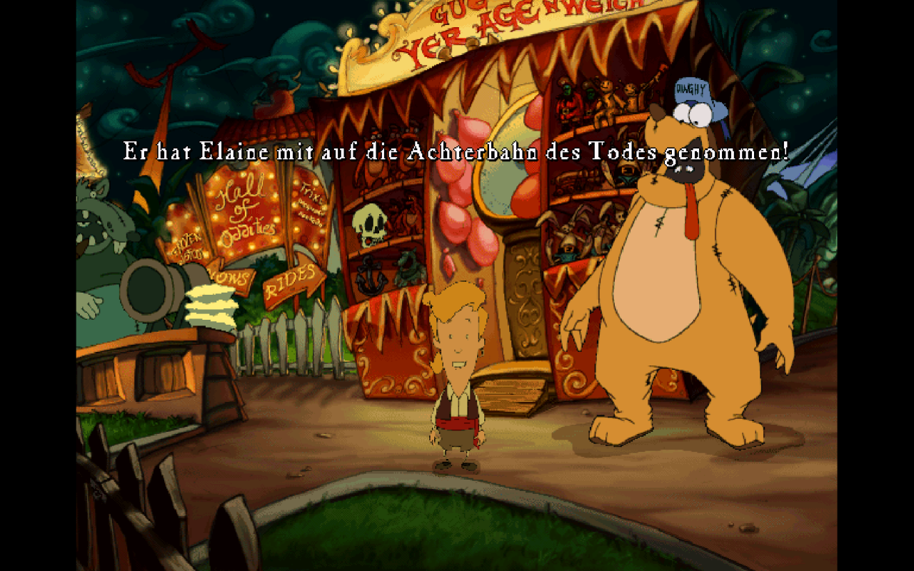 [18/10/2019] Klein-Guybrush: Gegen Ende des Spiels steuern wir den in ein Kind verwandelten Protagonisten. &nbsp;