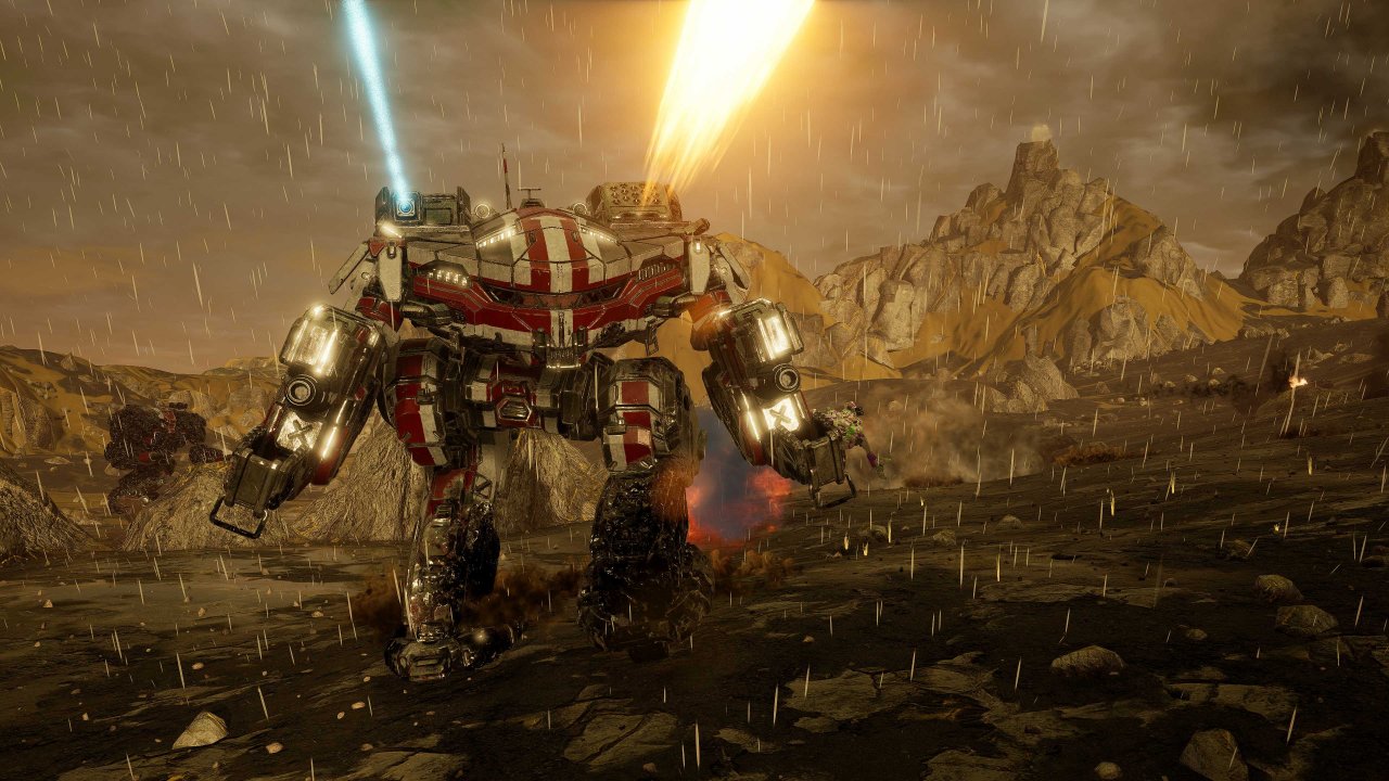 [10/12/2019] Mechwarrior 5: Mercenaries - Ein mächtiger King Crab Assault Mech. (Offizieller Screenshot)