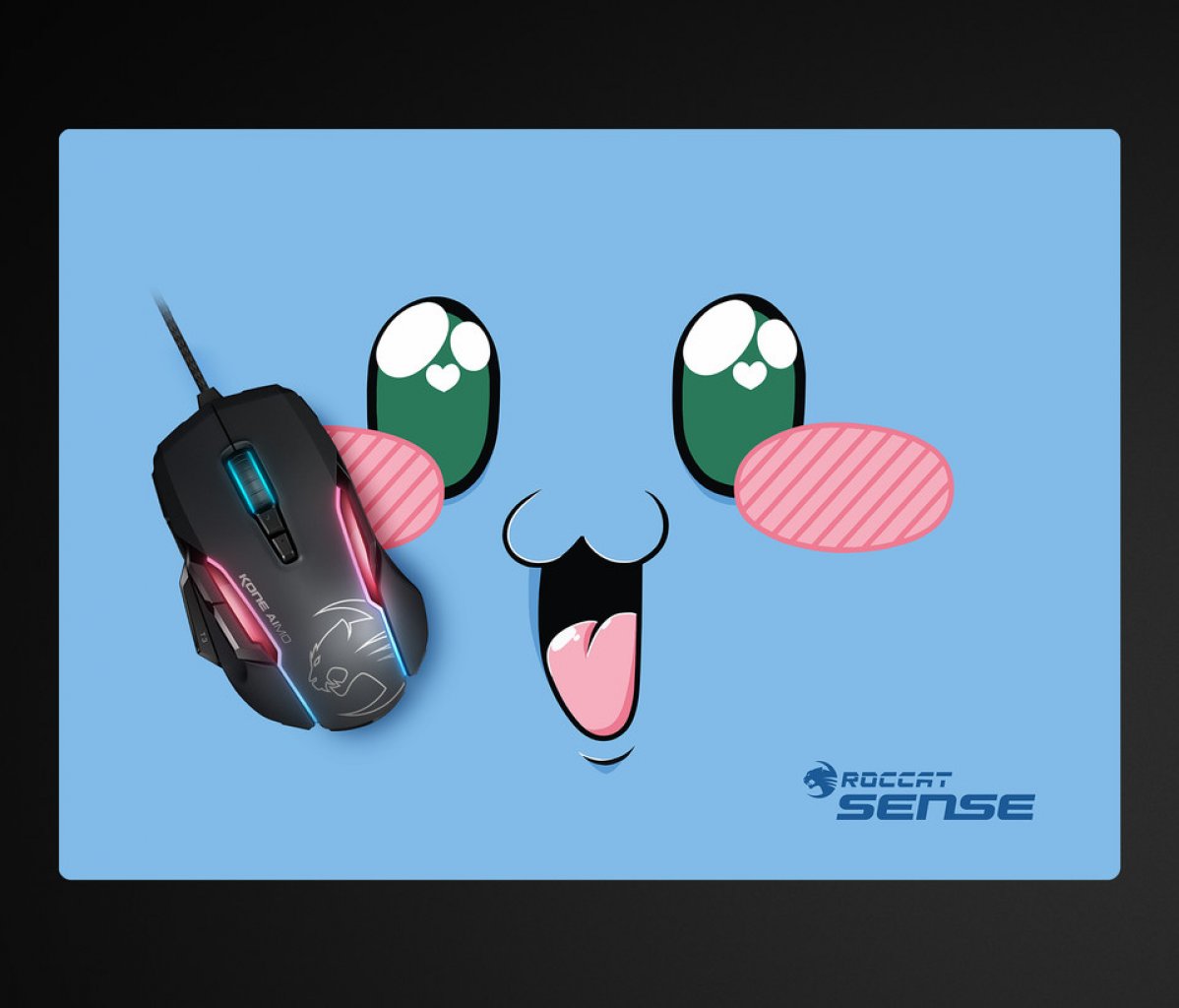 [12/12/2019] Roccat Sense-Mauspad mit dem Maskottchen Klumpi