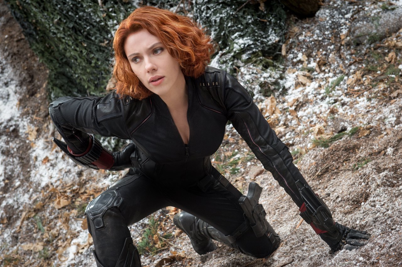 Scarlett Johansson in Black Widow