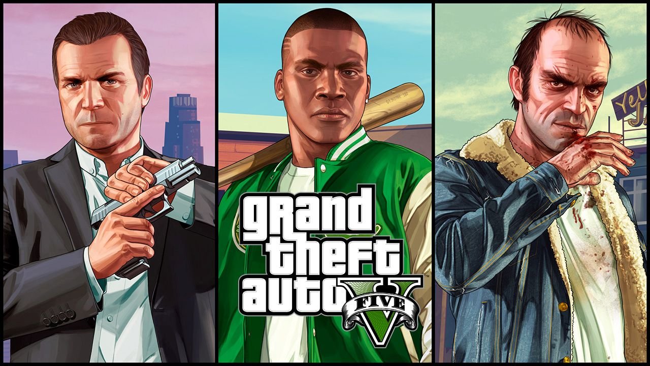Die Protagonisten von GTA V