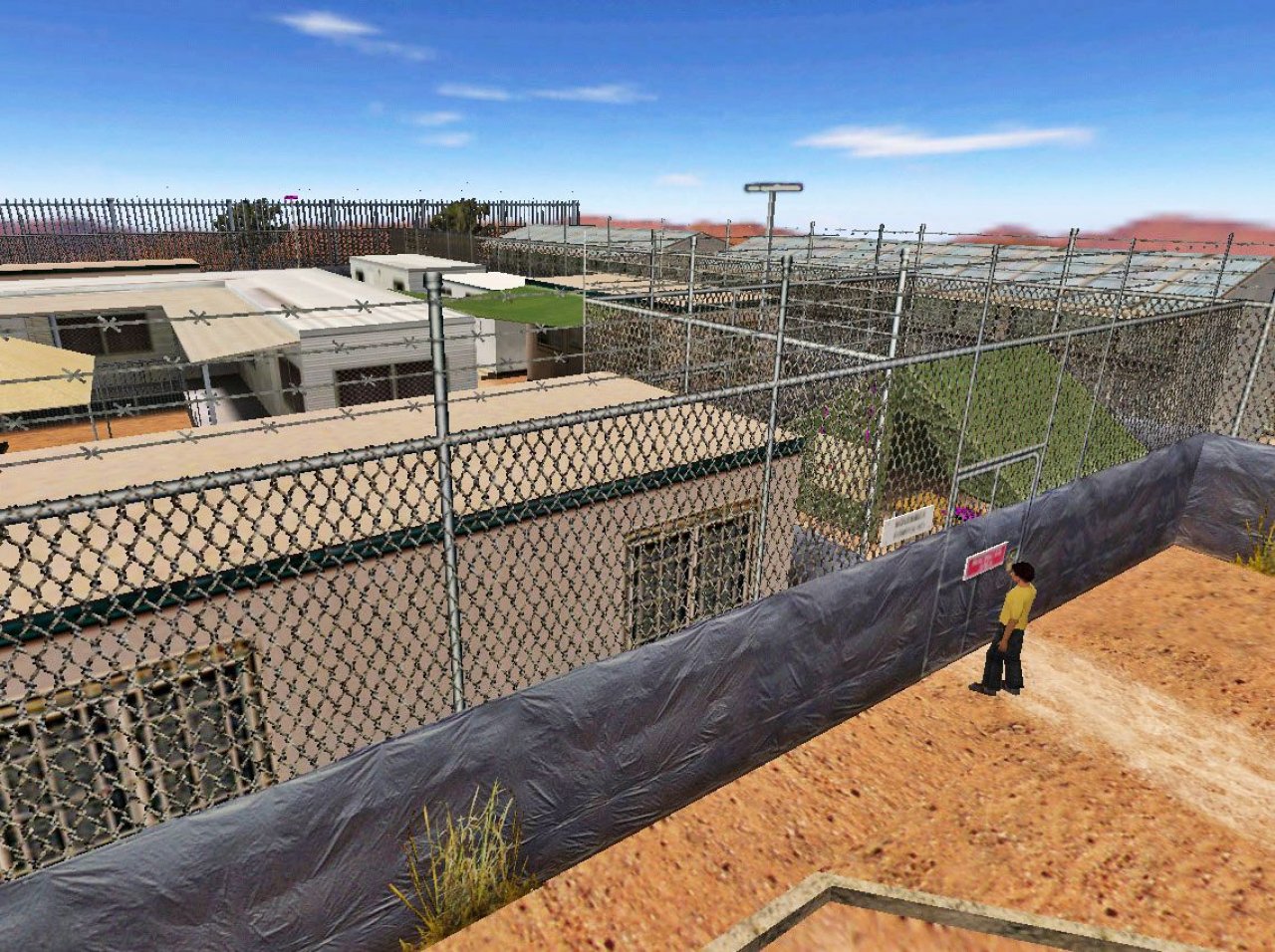 [14/02/2020] Escape from Woomera skizziert die Flucht eines Asylsuchenden aus dem umstrittenen, bereits 2003 wieder geschlossenen Woomera Detention Centre im Outback Australiens. Finanziert wurde es mit Geldern des Australia Council of Arts.