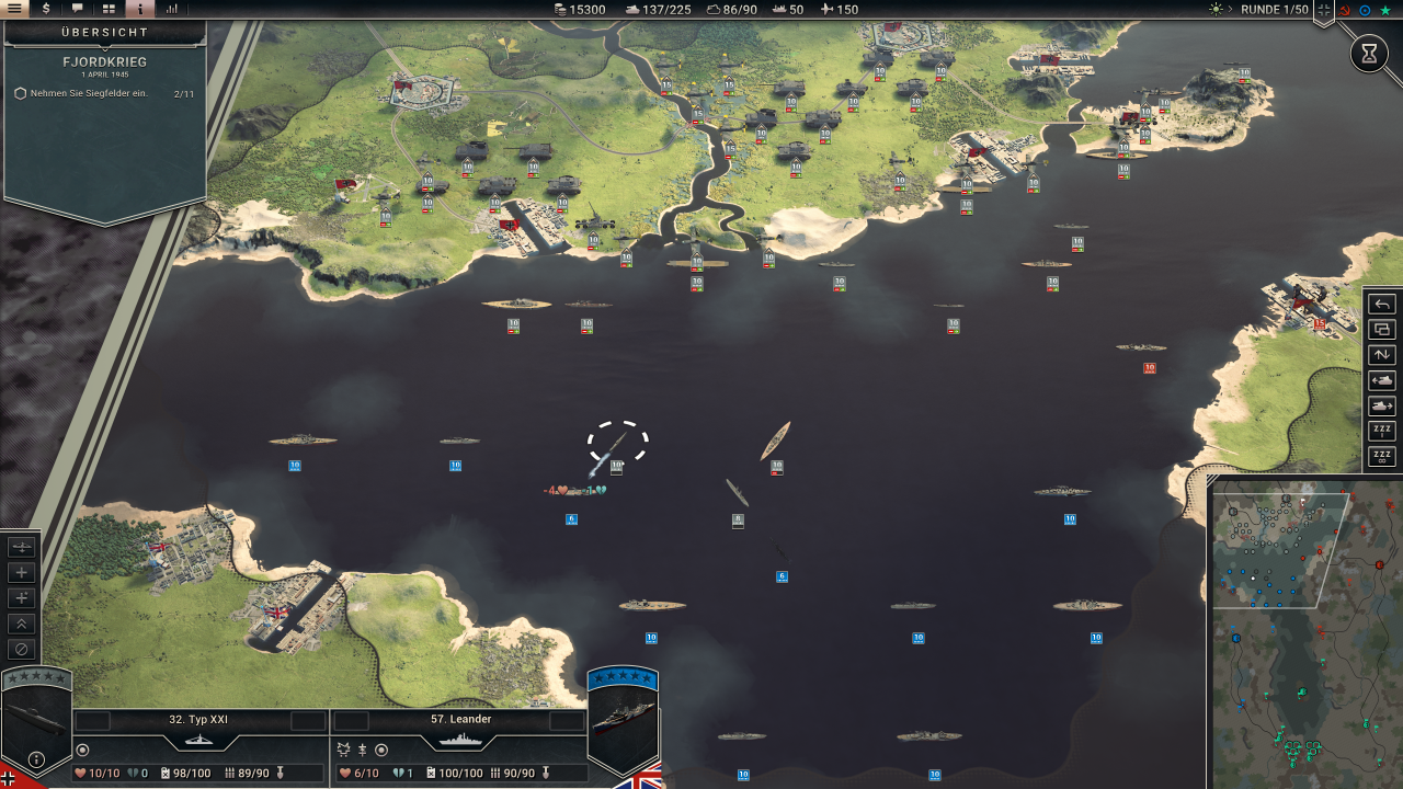 [27/03/2020] Neben der Kampagne gibt es auch vier Einzelspielerszenarien. Hier im Bild eine fiktive Operation in den norwegischen Fjorden.