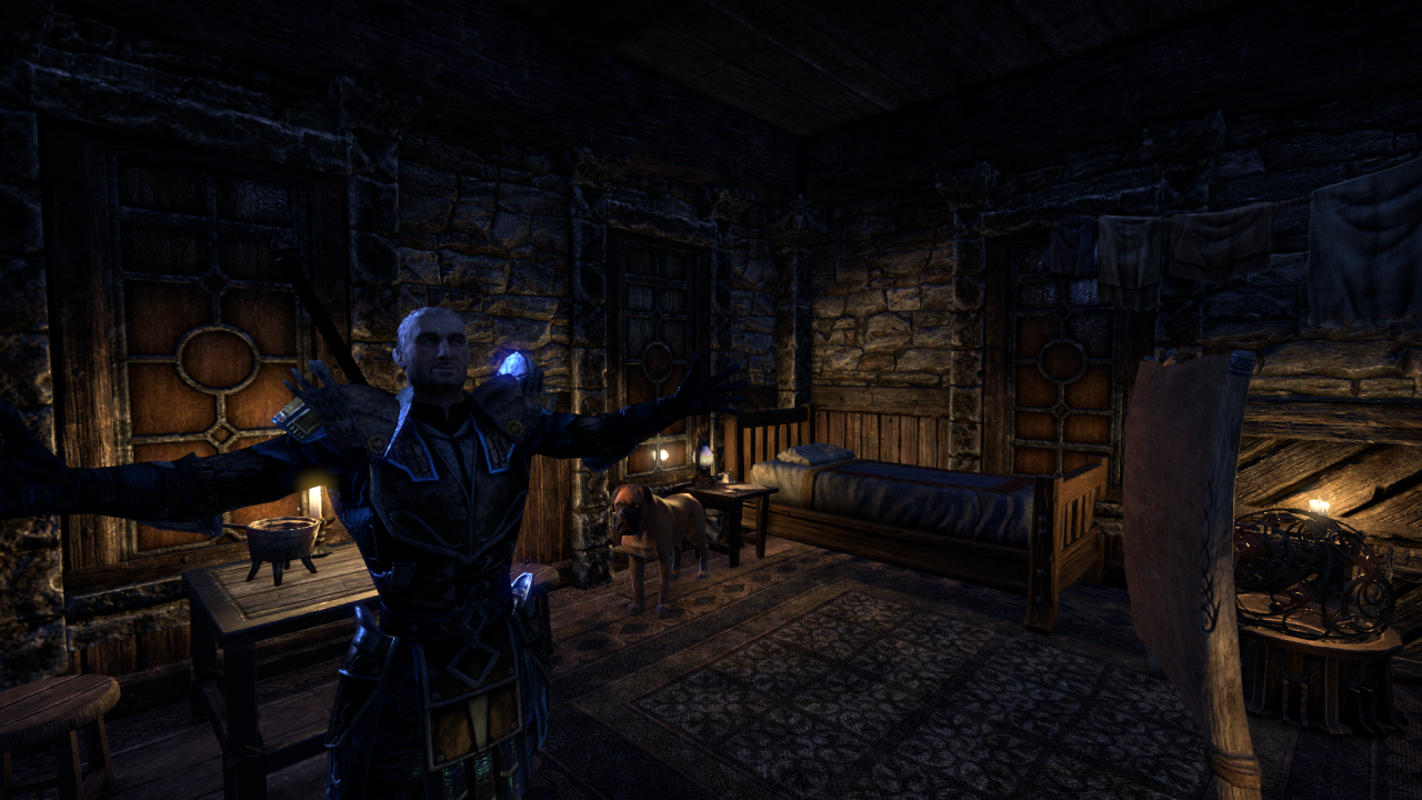 [01/04/2020] Bereits von Anfang an darf der Spieler in ESO sein eigenes Heim einrichten – auch wenn es erst einmal nur ein gemietetes Zimmer in einer Taverne ist. &nbsp; (1)