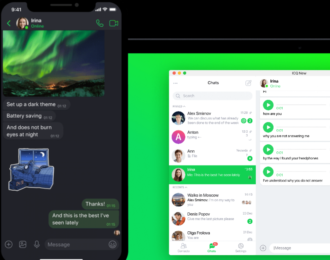 [30/04/2020] ICQ kann schon seit einigen Jahren auch Videotelefonie