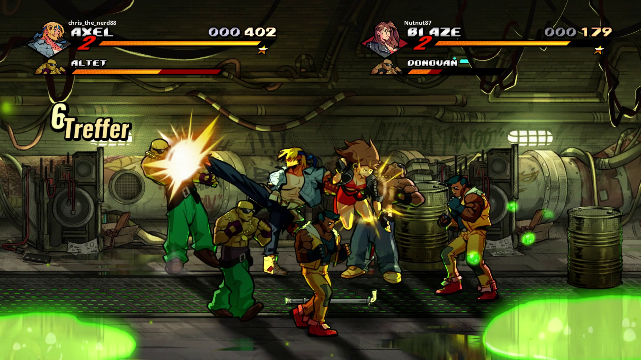[29/04/2020] Wie schon die Vorgänger macht auch Streets of Rage 4 im Koop-MModus am meisten Spaß.