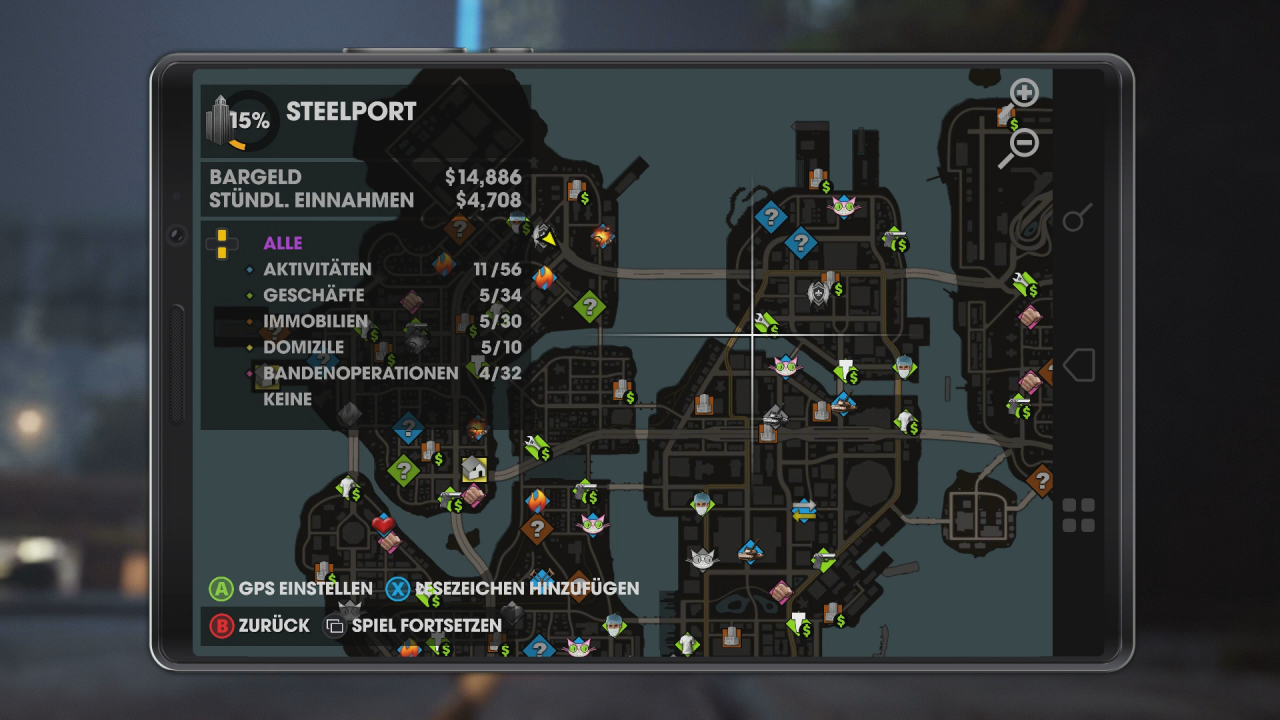 [25/05/2020] Die Karte in Saints Row: The Third bietet viele Aktivitäten, die sich jedoch extrem schnell wiederholen.