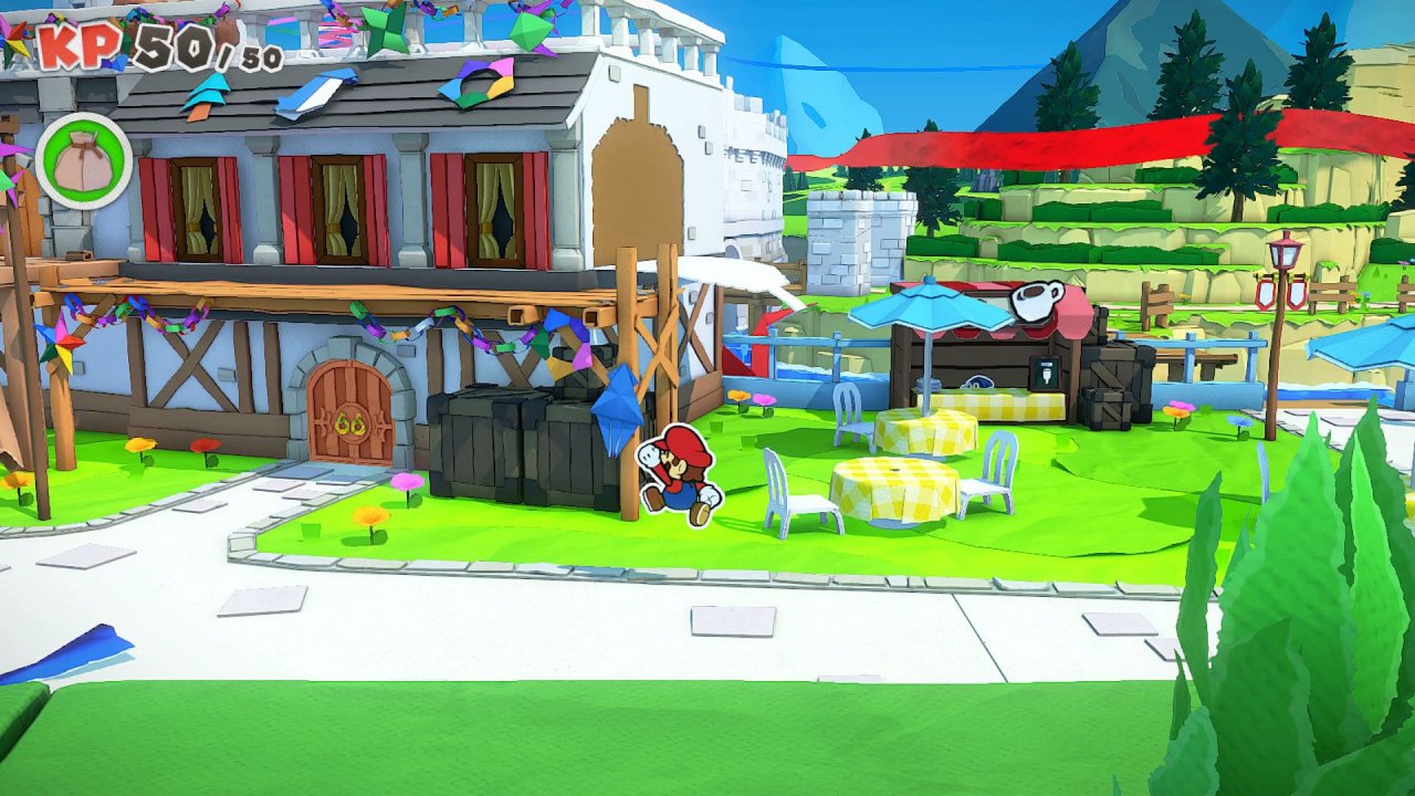 [07/07/2020] Grafisch ist Paper Mario eine wahre Augenweide. Der Papierstil wurde mit so viel Liebe zum Detail umgesetzt, dass man kaum jemals aus dem Staunen herauskommt.