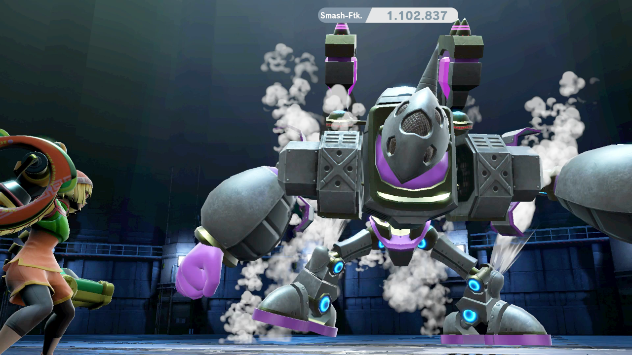 [02/07/2020] Min Mins Ultra Smash ruft die anderen ARMS-Recken an ihre Seite, bevor sie anschließend die unglücklichen Kontrahenten in ihrem Angriffsradius mit Schlägen eindeckt.