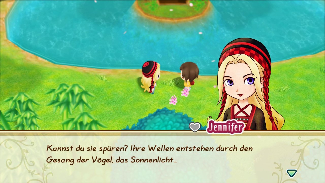 [27/08/2020] Jennifer ist die neue weibliche Dating-Option im Remake. Wir haben die Gute mit ihrem seltsamen Esoterik-Gelaber aber erstmal auflaufen lassen.