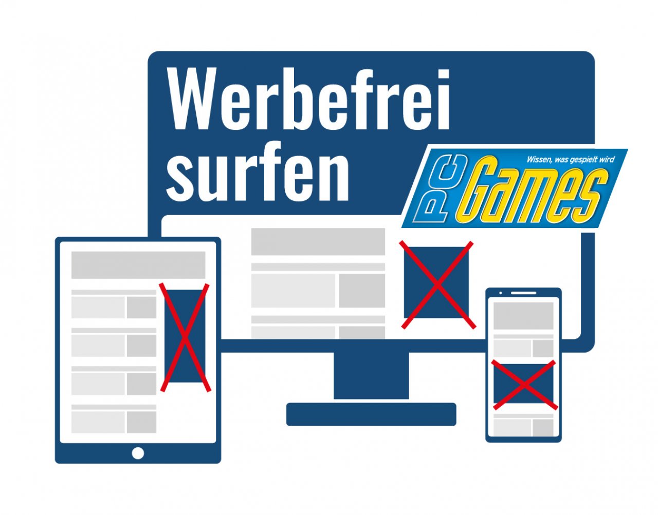 Das PC-Games-Werbefrei-Abo: Werbefrei surfen - was ihr wissen müsst