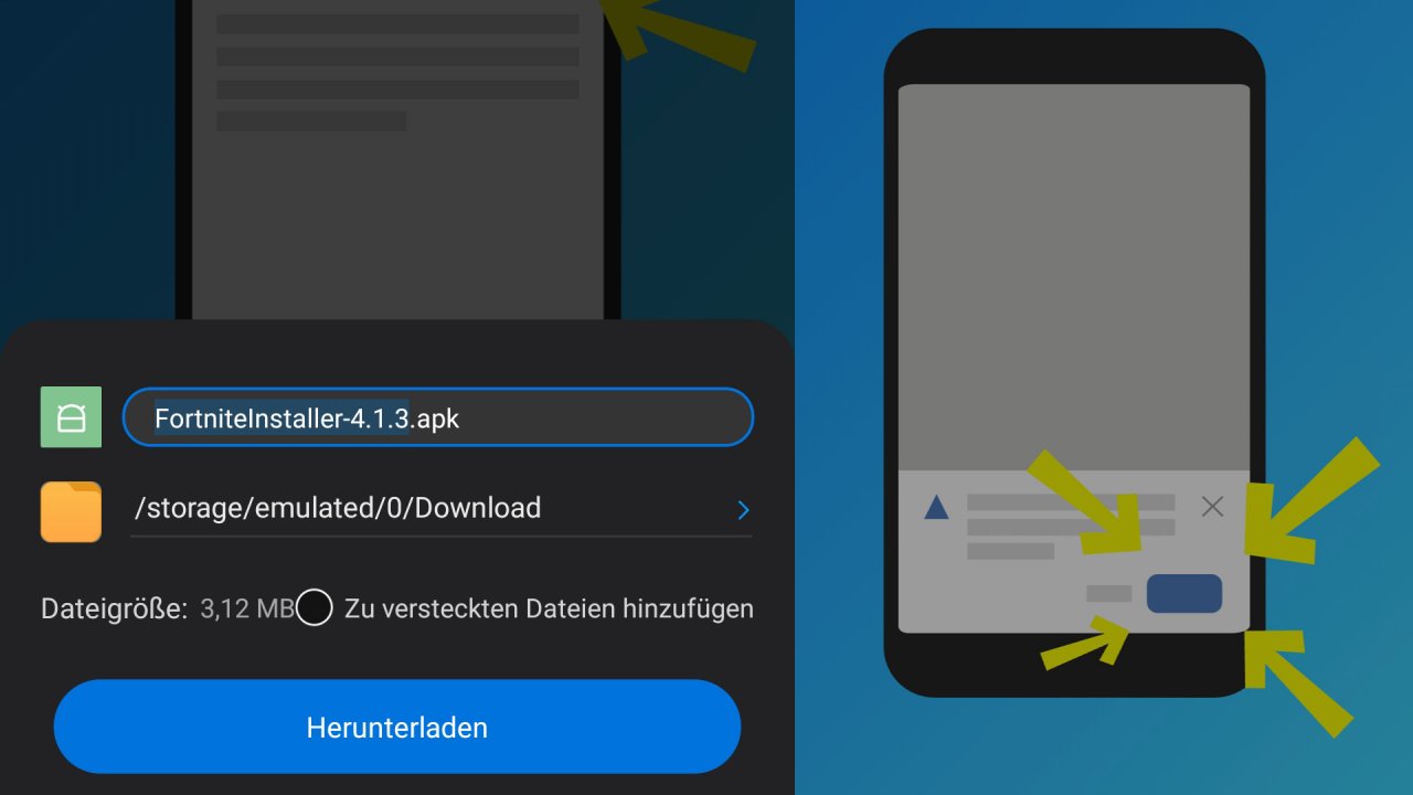 [10/09/2020] Obwohl Google Fortnite bereits aus dem App-Store entfernte, können Besitzer von Android-Smartphones weiterhin Fortnite spielen. Zu diesem Zweck müssen sie allerdings die Epic-Software „händisch“ auf ihrem Smartphone installieren. &nbsp;