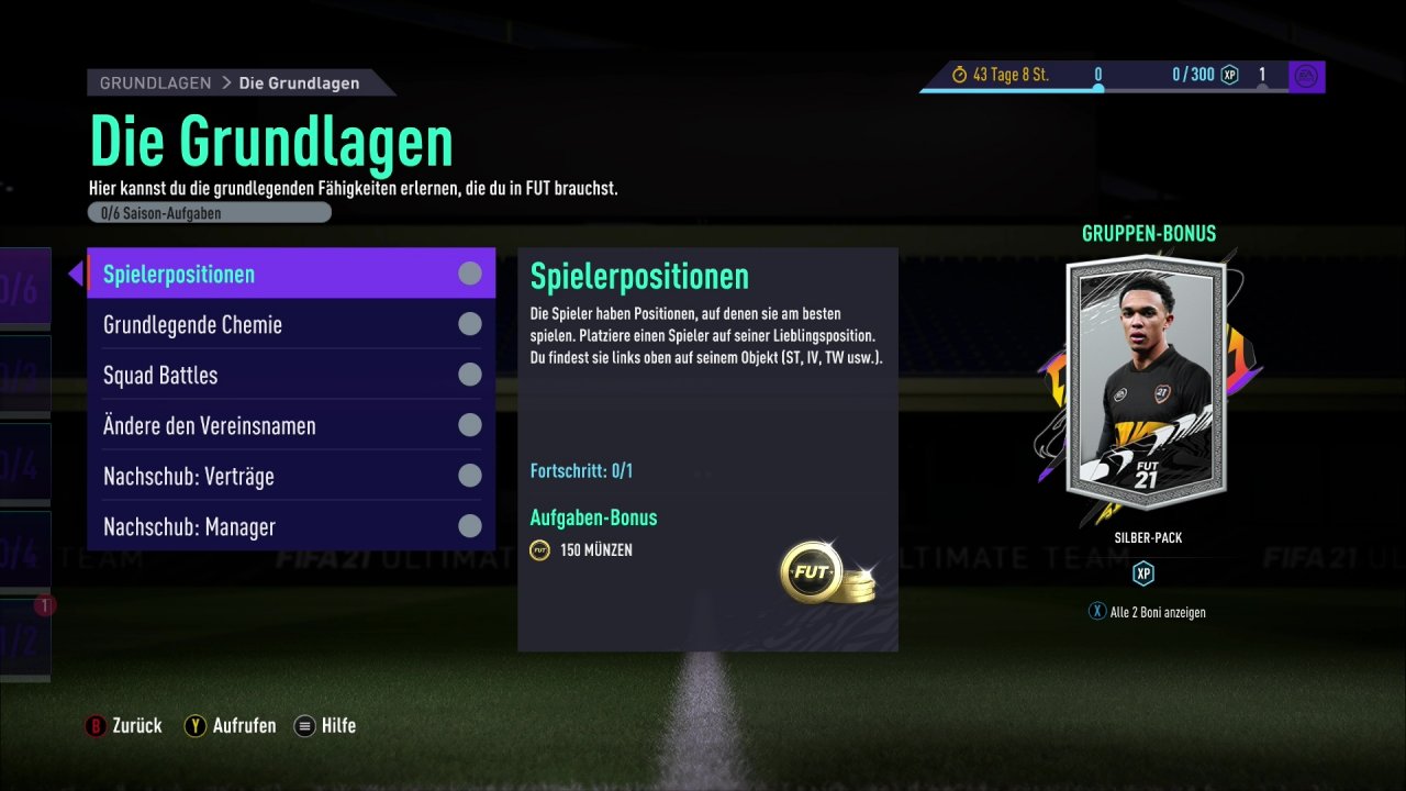 [15/10/2020] Nur noch sieben Tage, dann läuft deine Wochenaufgabe ab! FIFA 21 kann mit all seinen zeitlich begrenzten Inhalten ganz schön stressen.
