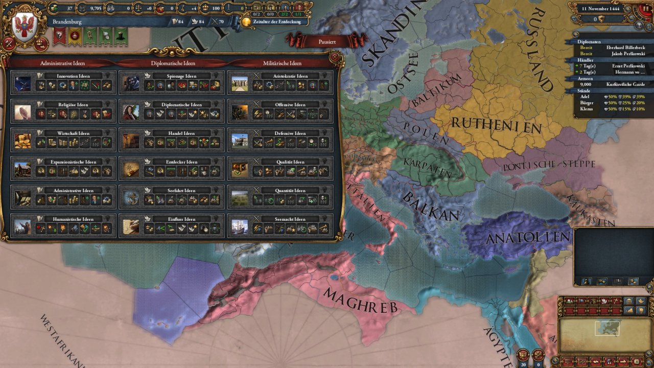 [05/11/2020] Ideen braucht das Land: Die Icon-Flut aus Europa Universalis 4 macht deutlich, dass es mächtig viele Möglichkeiten gab, in welche Richtung sich euer Land entwickeln konnte. &nbsp;