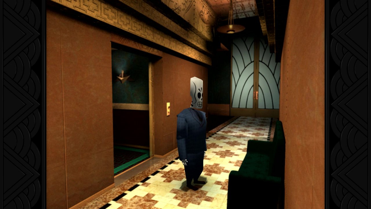 [20/11/2020] Der letzte LucasArts-Höhenflug: Grim Fandango von 1998. Das Spiel lebte allerdings weniger von spektakulären Rätseln, sondern vielmehr von seiner einmaligen Geschichte. &nbsp;