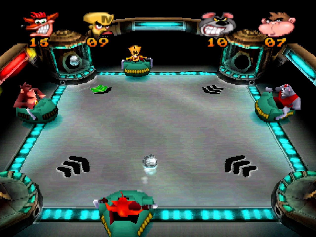 [04/12/2020] Der Schwierigkeitsgrad in Crash Bash ist echt knackig, zumal ihr ja auch alleine gegen drei Widersacher antretet. Kein wirklich fairer Wettbewerb.