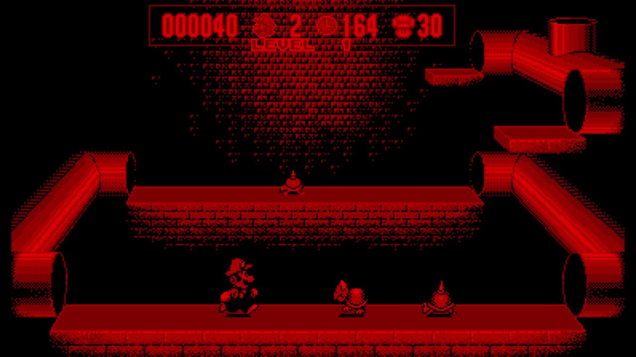 [23/12/2020] Mario Clash (1995) wäre eigentlich ein ganz witziges Arcade-Spiel, wenn es nicht extra für den Kopfschmerzen erzeugenden Virtual Boy entwickelt worden wäre.