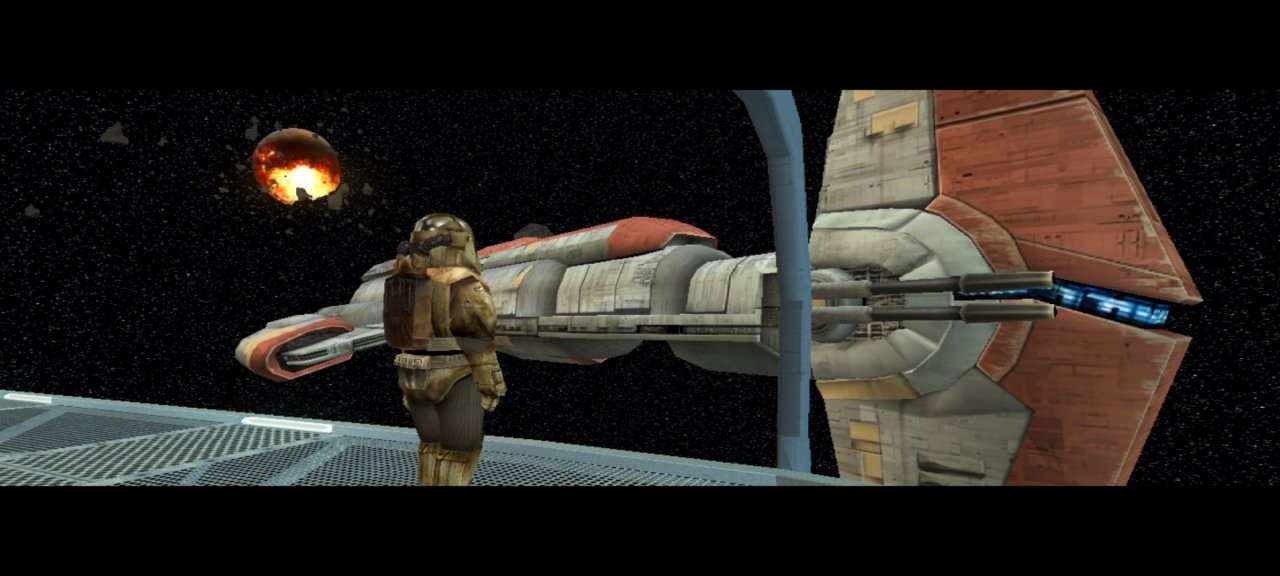 [29/01/2021] Die Inszenierung von KotOR 2 bleibt auf dem Niveau des ersten Teils.